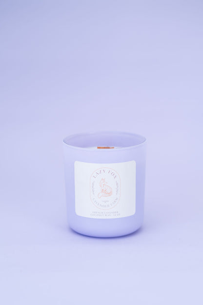 14 oz Coconut Soy Wax Lavender Candle