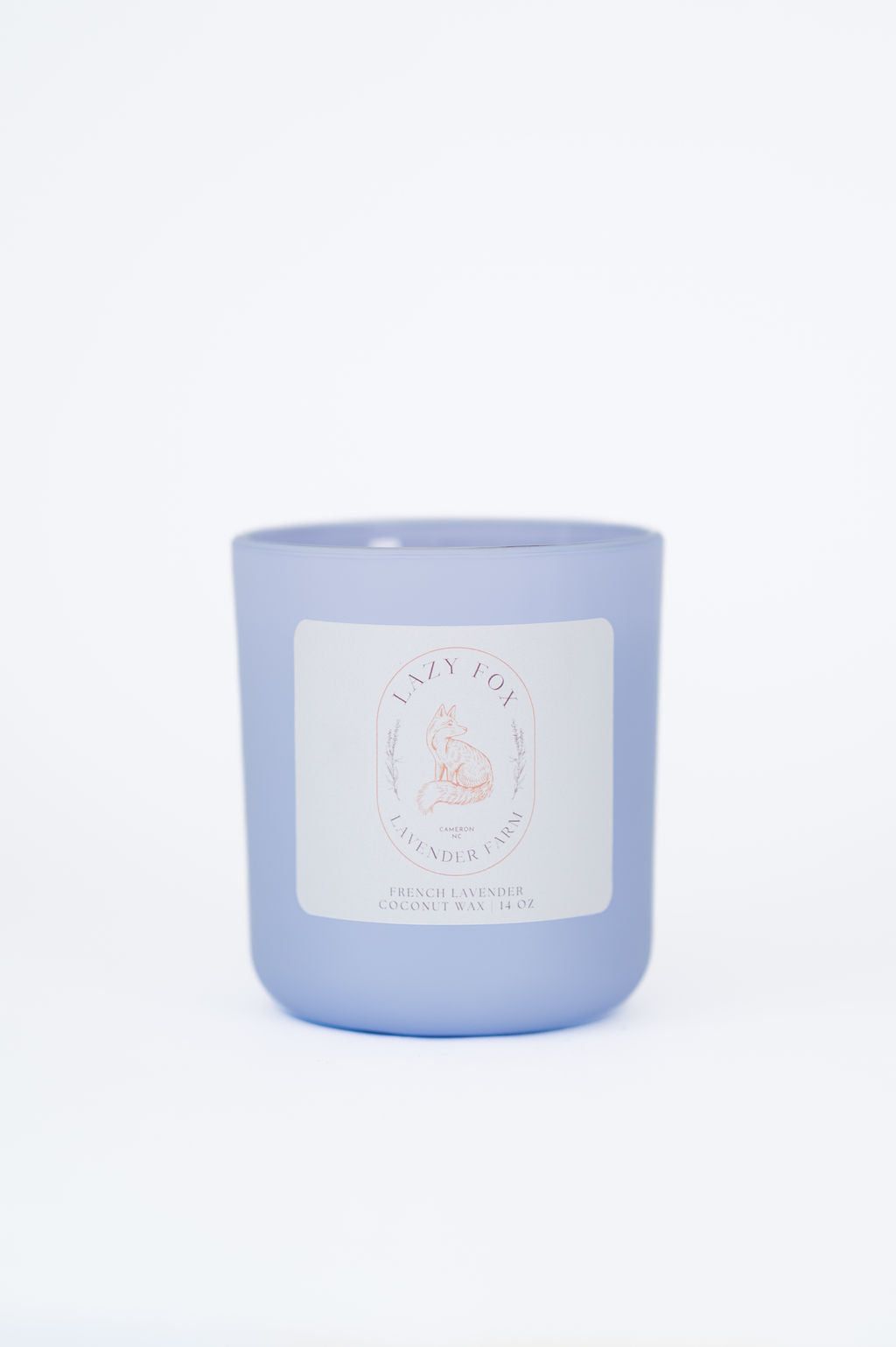 14 oz Coconut Soy Wax Lavender Candle