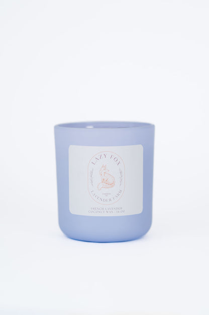 14 oz Coconut Soy Wax Lavender Candle