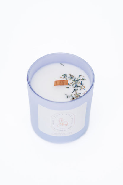 14 oz Coconut Soy Wax Lavender Candle